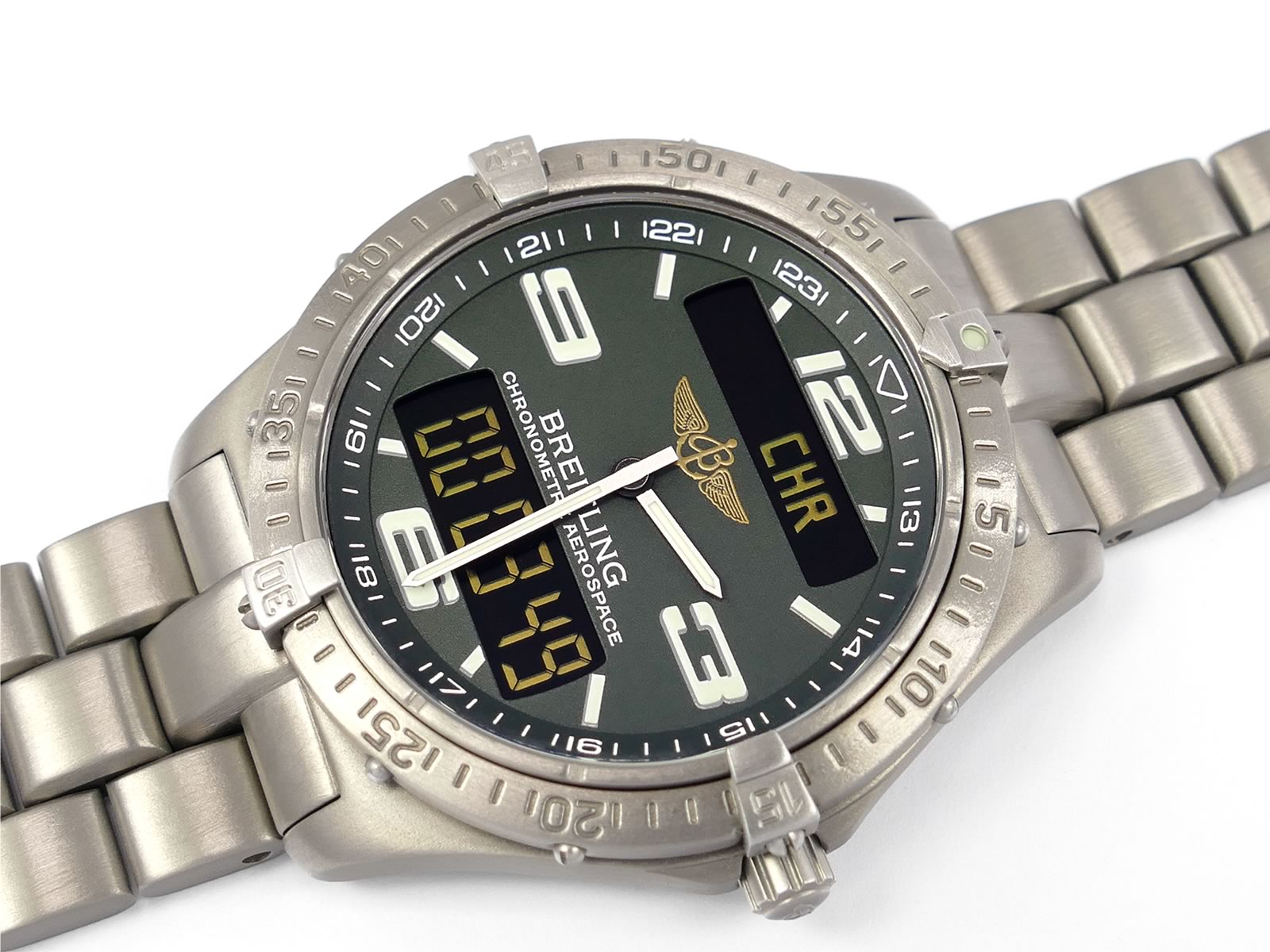 Breitling Aerospace E75362 Chronometer Grey Digital