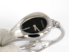 Gucci Horsebit 103 Black Dial YA103501 Stainless Steel Bangle Quartz