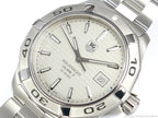 TAG Heuer Aquaracer Silver WAP2011.BA0830 dial close up