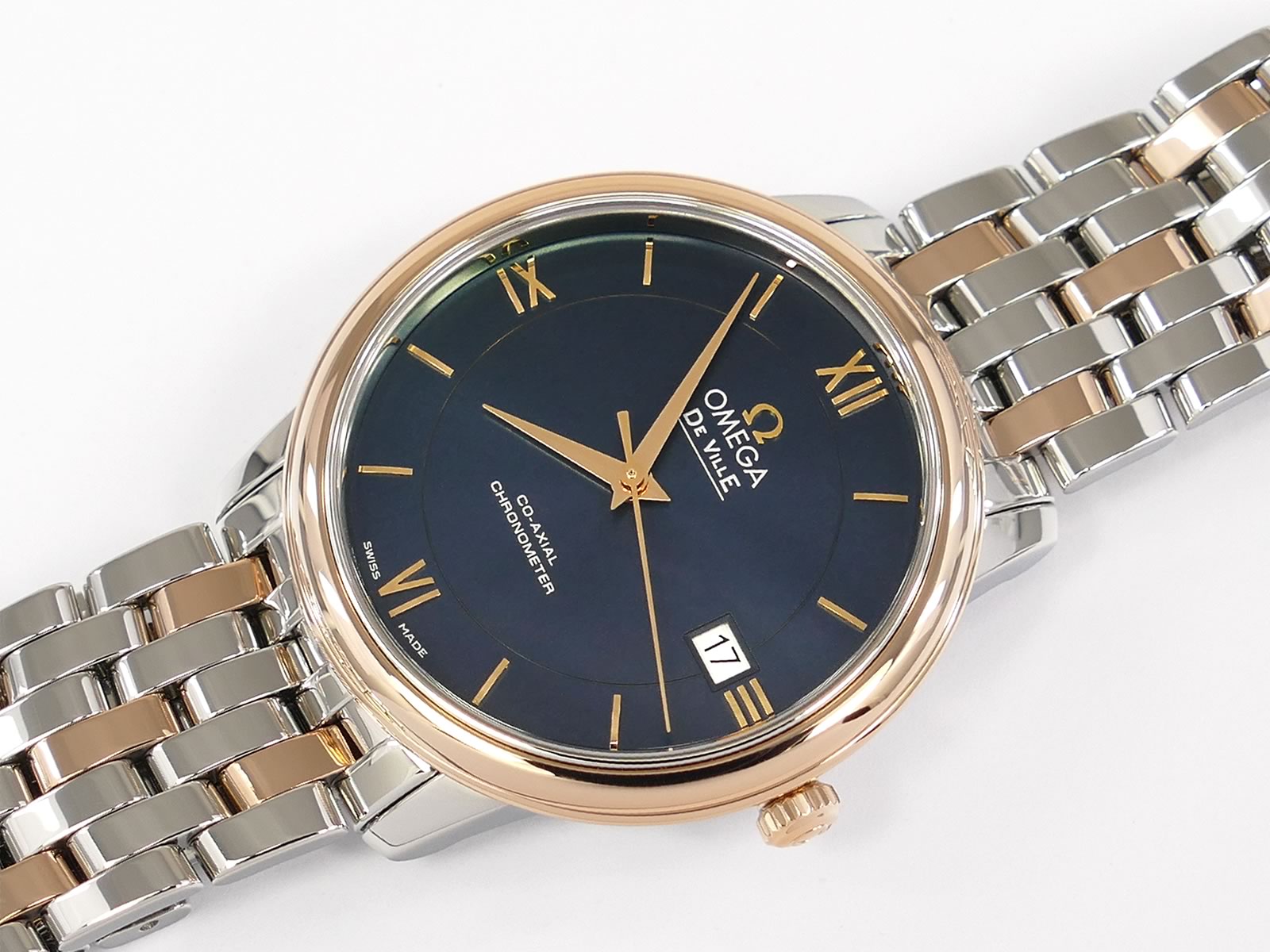 Omega De Ville Prestige Co-Axial Chronometer 424.20.37.20.03.002 date