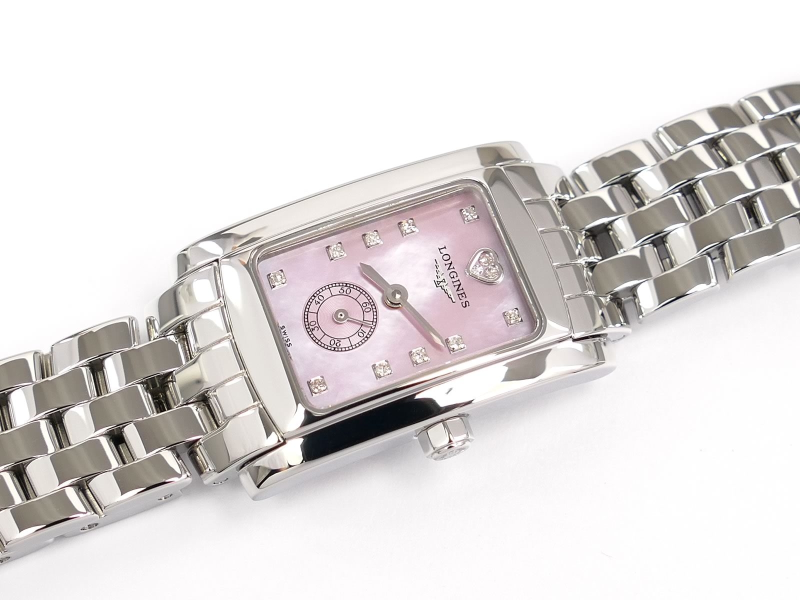 Longines DolceVita Pink Mother of Pearl with Diamonds L5.155.4.93.6