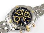 Breitling Chronomat B13352 Chronometer with 18k Riders and date