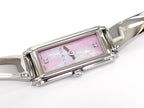Gucci G-Line 109 Pink Mother of Pearl Dial with 2 Diamonds YA109520