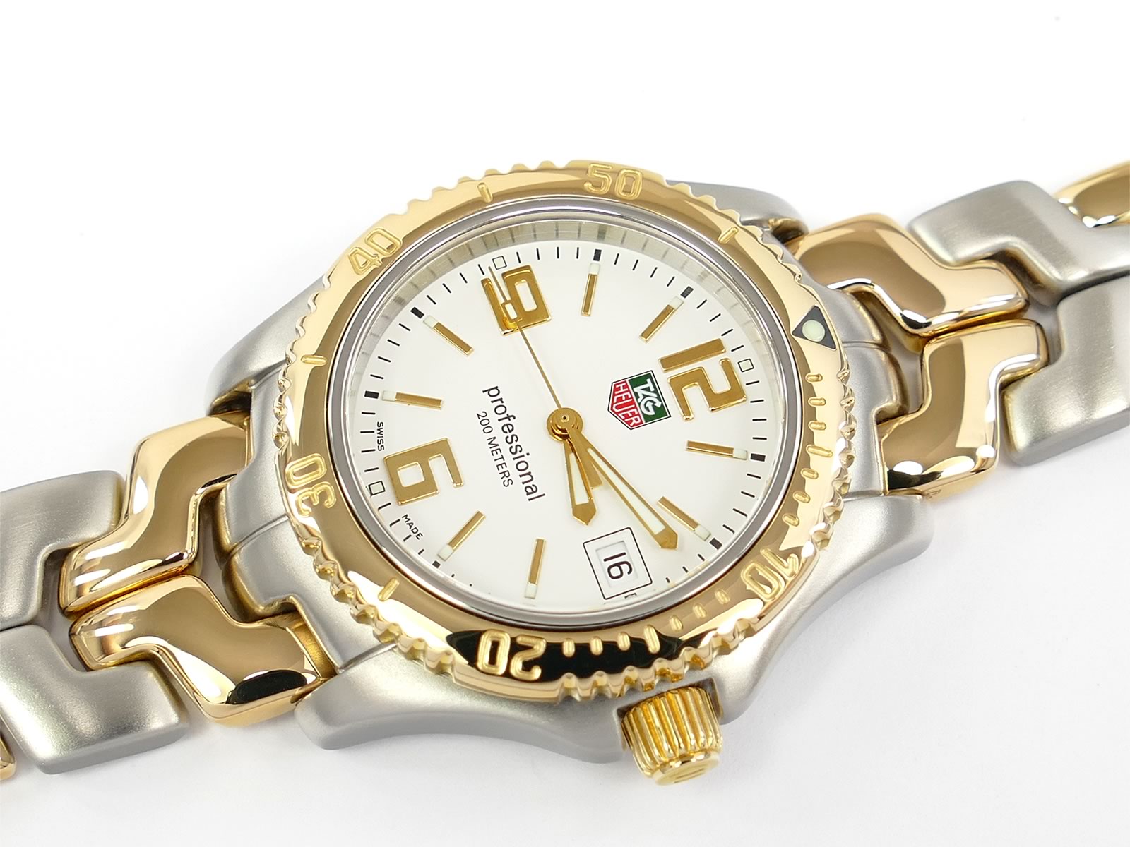 TAG Heuer Link Mid Size 36mm Solid 18k Gold WT1250.BD0555 – SWWatches