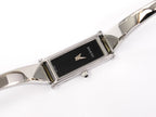 Gucci 1500L Black Rectangular Dial Quartz