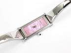 Gucci 1500L Pink Mother of Pearl rectangular case
