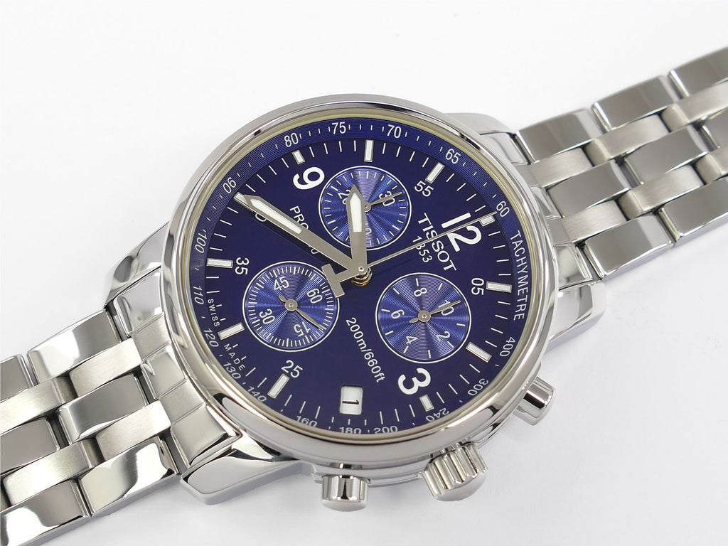 Tissot T-Sport PRC 200 Blue T17.1.586.42 Chronograph and date