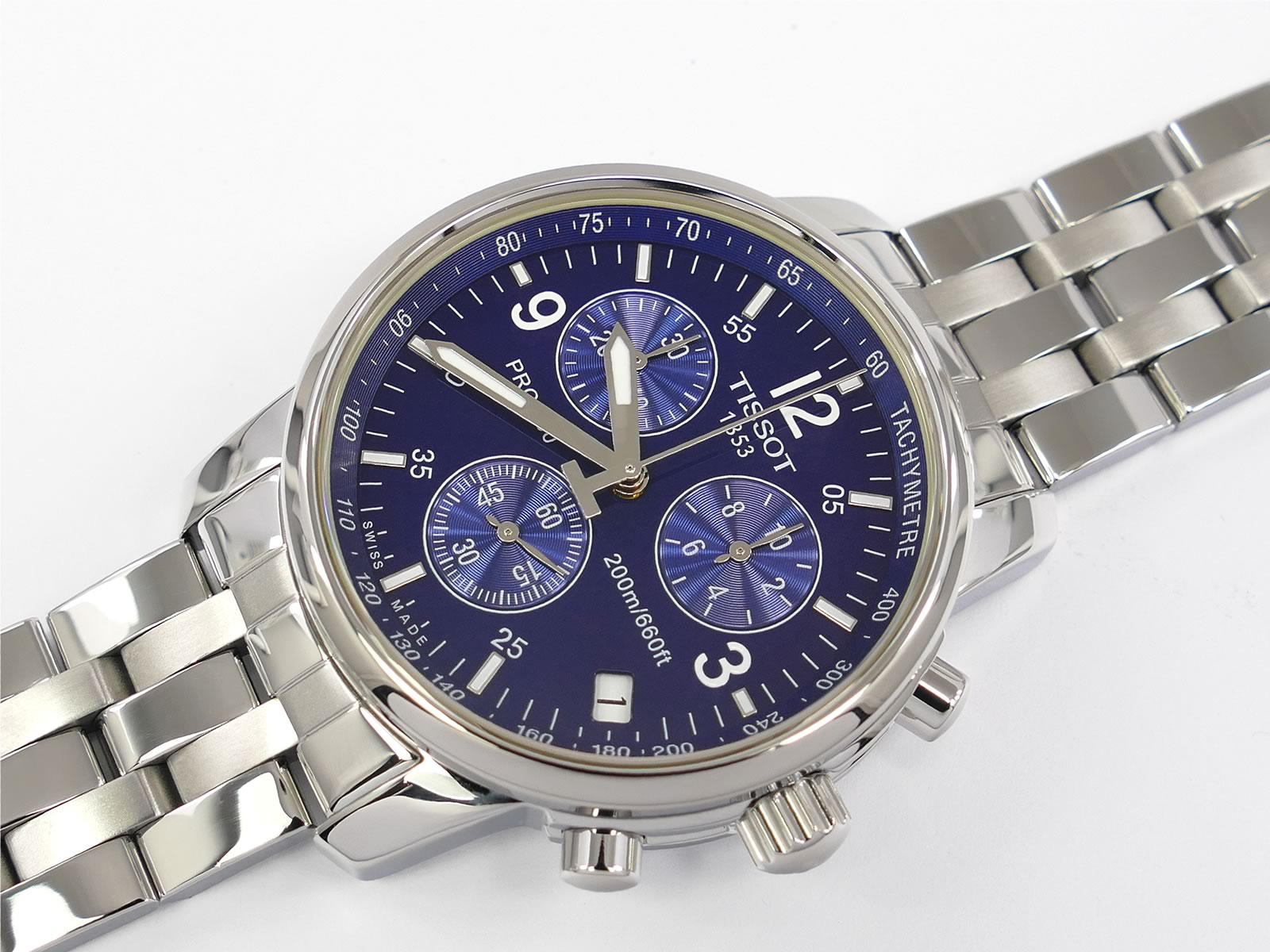 Tissot T-Sport PRC 200 Blue T17.1.586.42 Chronograph and date