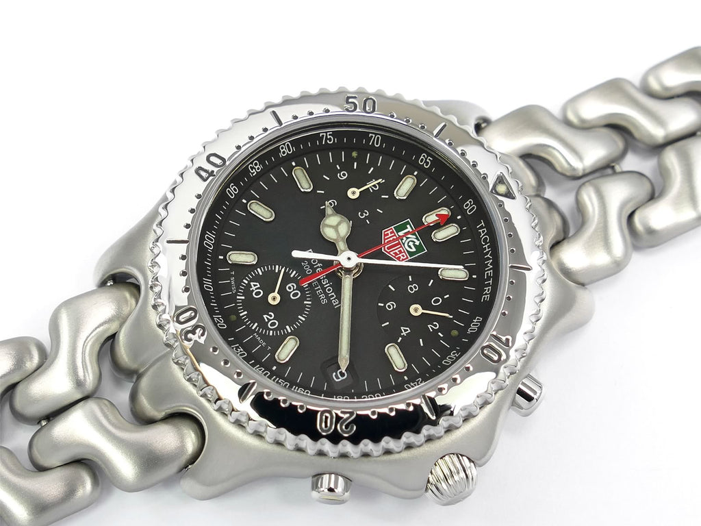 TAG Heuer SEL Black Chronograph CG1110-0 with date