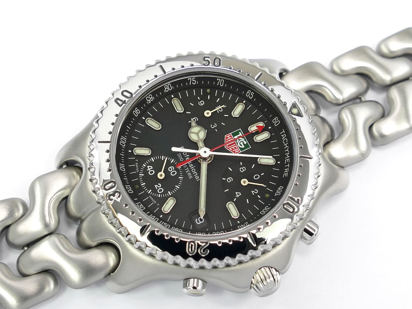 TAG Heuer SEL Black Chronograph CG1110-0 with date