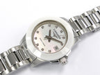 Longines Conquest White Mother of Pearl Diamond Dial L3.157.4 Ceramic Bezel