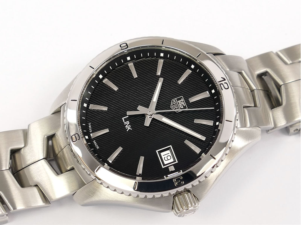 TAG Heuer Link Black Dial WAT1110.BA0950 Quartz with Date