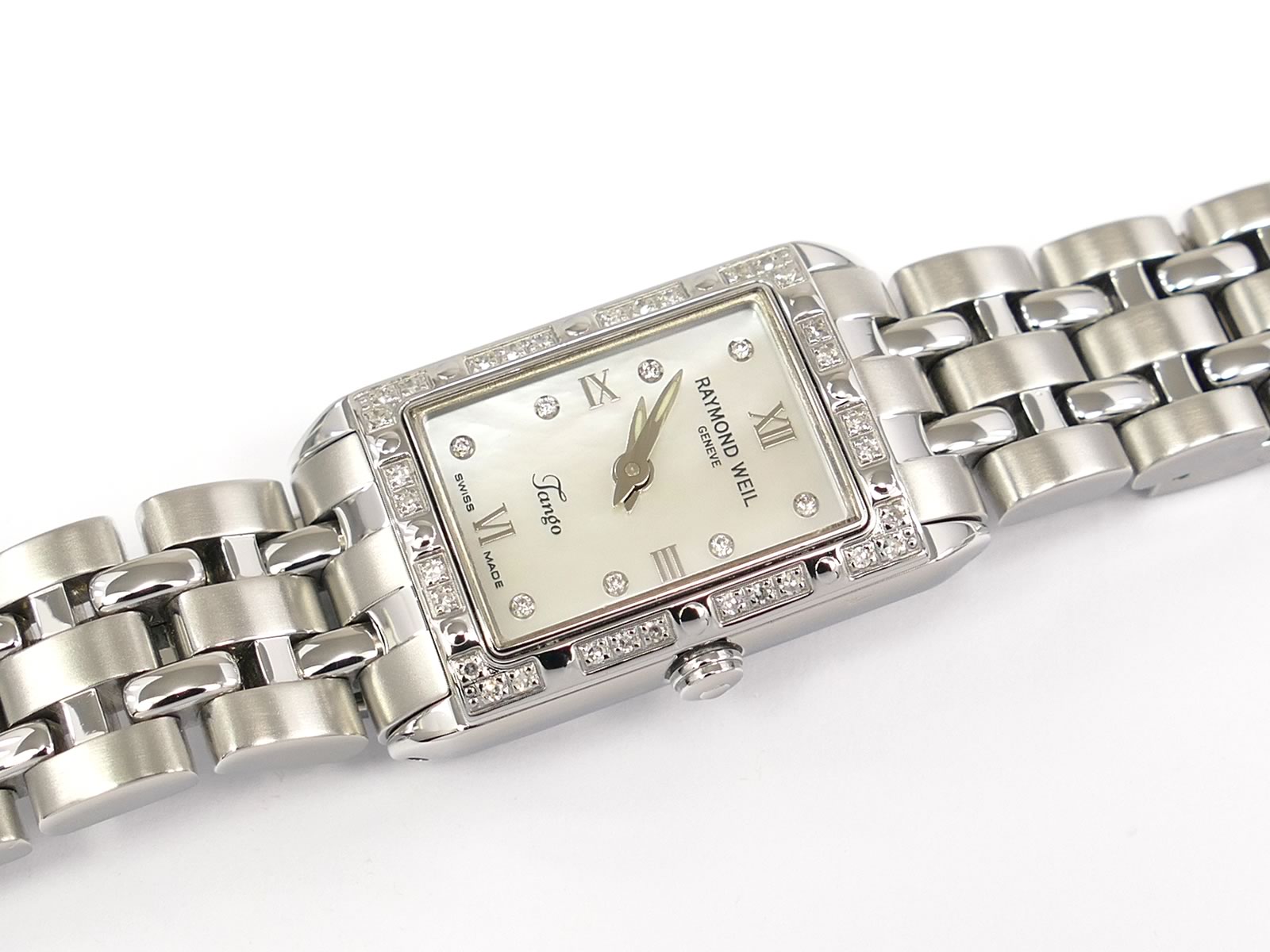 Raymond Weil Tango White Mother of Pearl and 40 Diamonds 5971-STS-00995