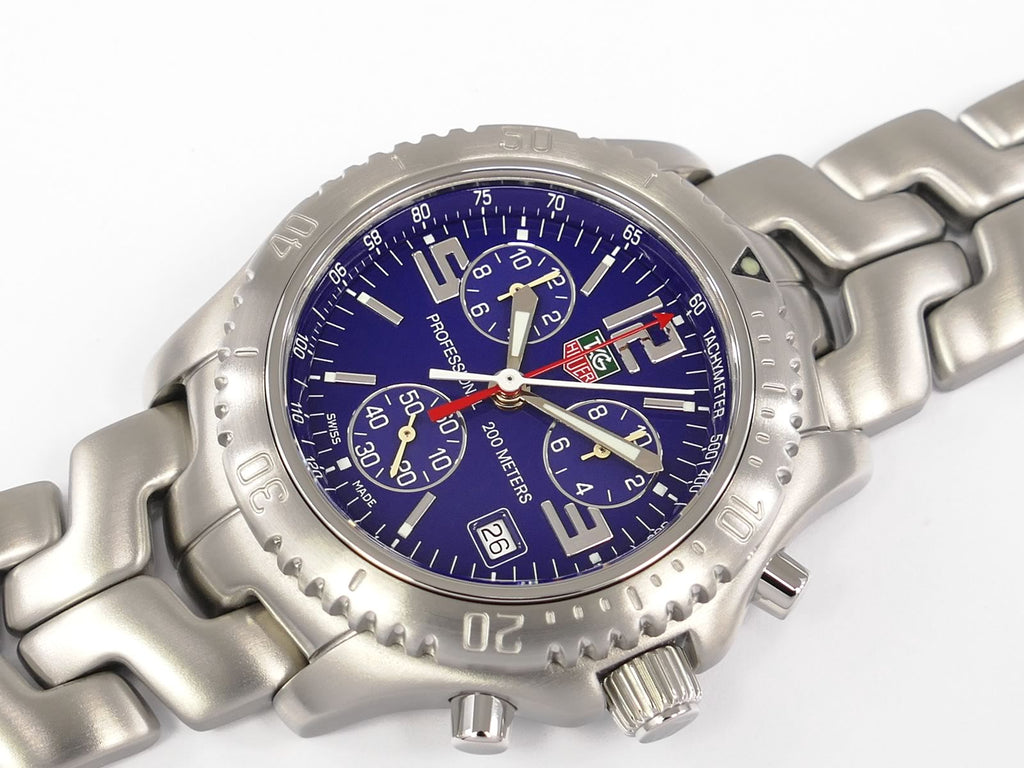 TAG Heuer Link Chronograph Blue CT1110.BA0550 Bourne Identity