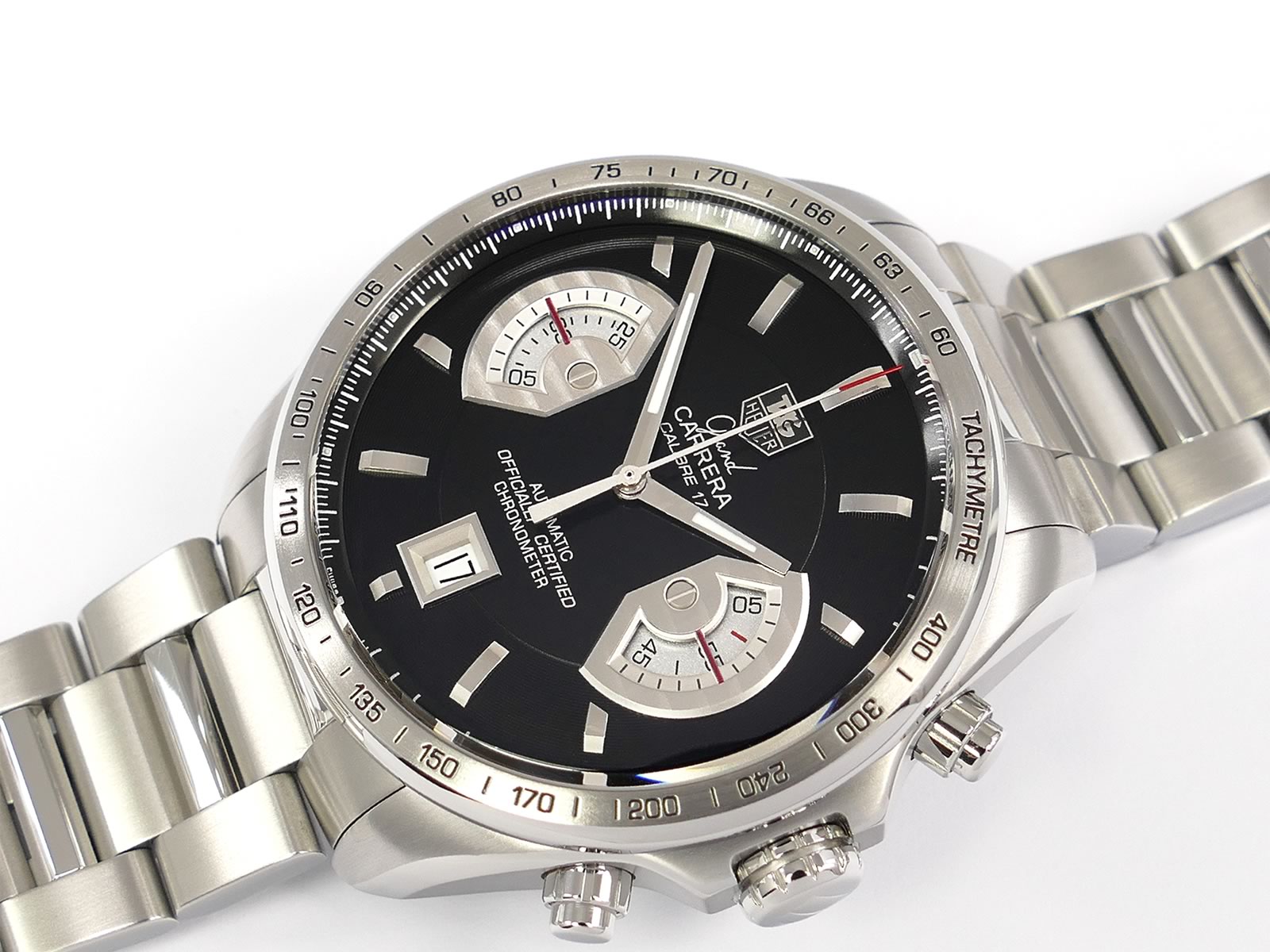 TAG Heuer Grand Carrera Calibre 17 RS Black CAV511A.BA0902 Chronograph with date