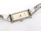 Gucci 1500L White Rectangular Dial Quartz