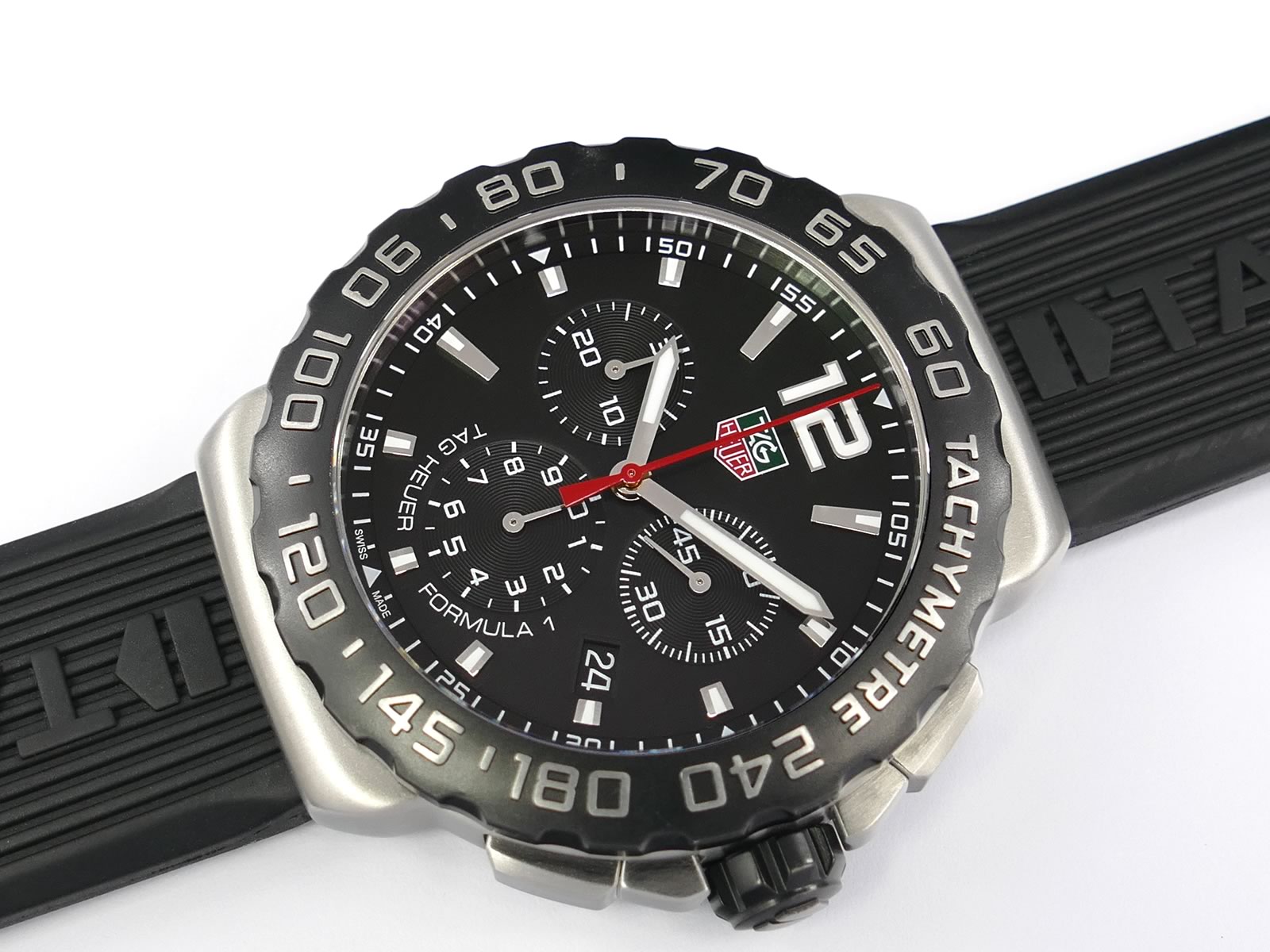 TAG Heuer CAU1110.FT6024 F1 Chrono with tachymeter bezel and date