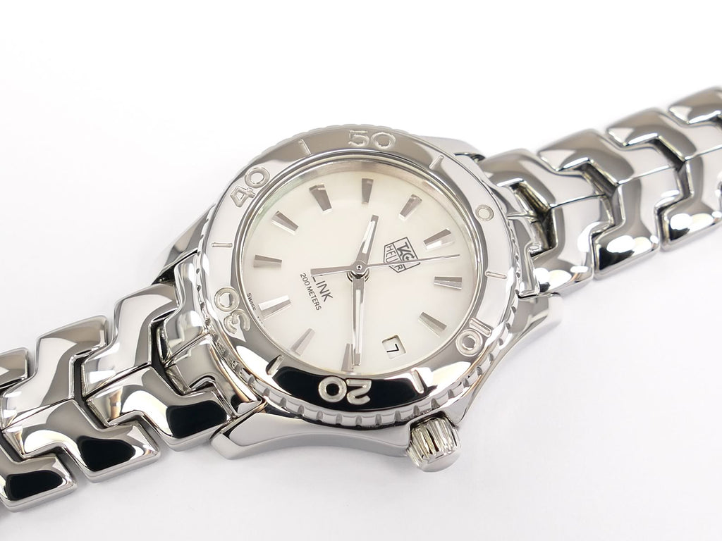 TAG Heuer Link WJ1313.BA0572 White Mother of Pearl Dial