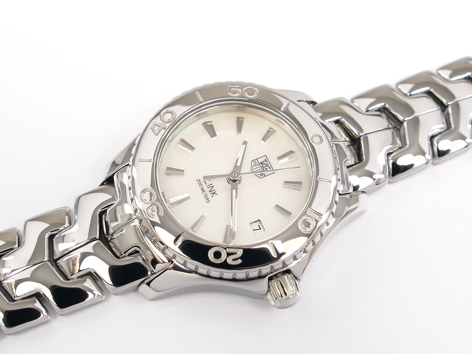 TAG Heuer Link WJ1313.BA0572 White Mother of Pearl Dial