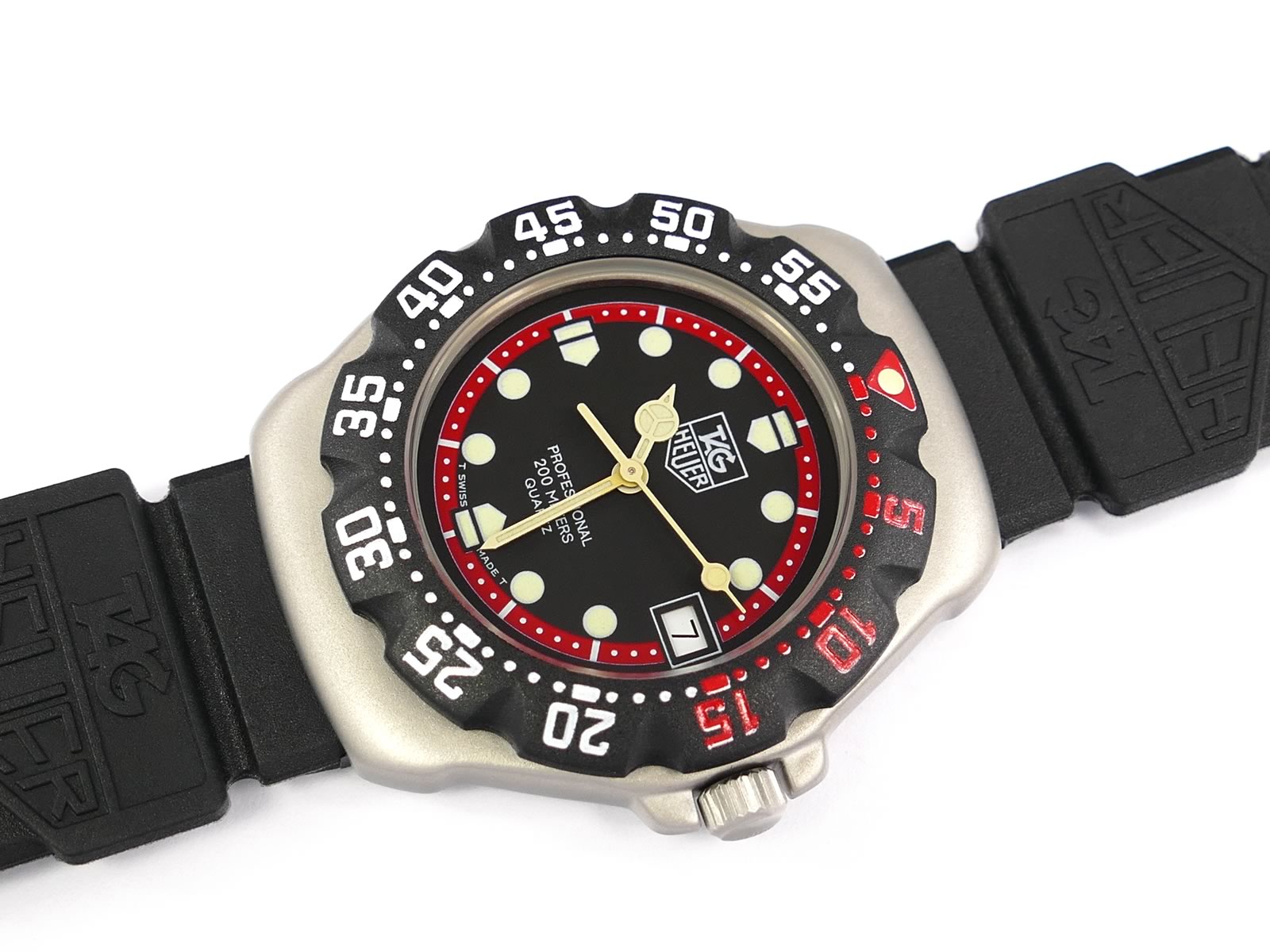 TAG Heuer Formula 1 Black Dial 374.513 (WA1214) with date and new bezel