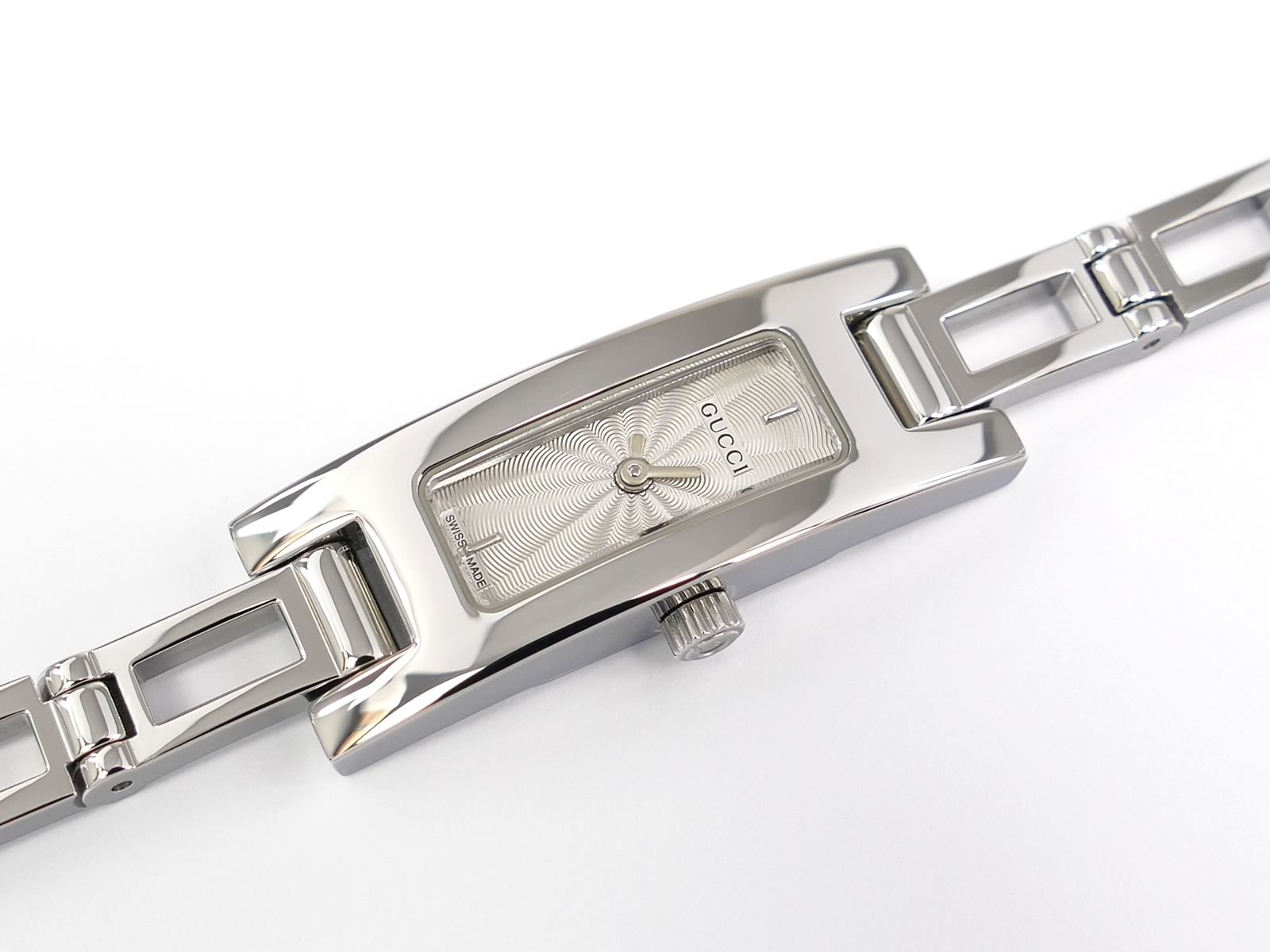 Gucci 3900L Silver Dial Stainless Steel 3900