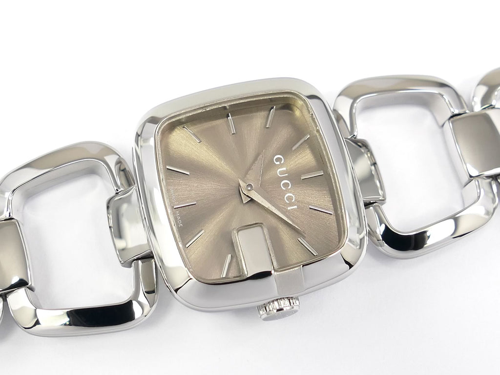 Gucci G 125.5 Brown Sunburst Dial G Case