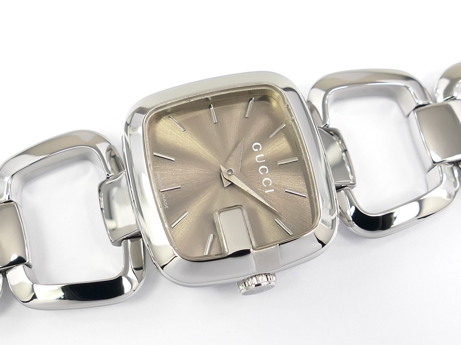 Gucci G 125.5 Brown Sunburst Dial G Case