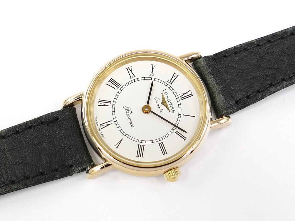 Longines Presence Ladies 18k Gold 153.6798