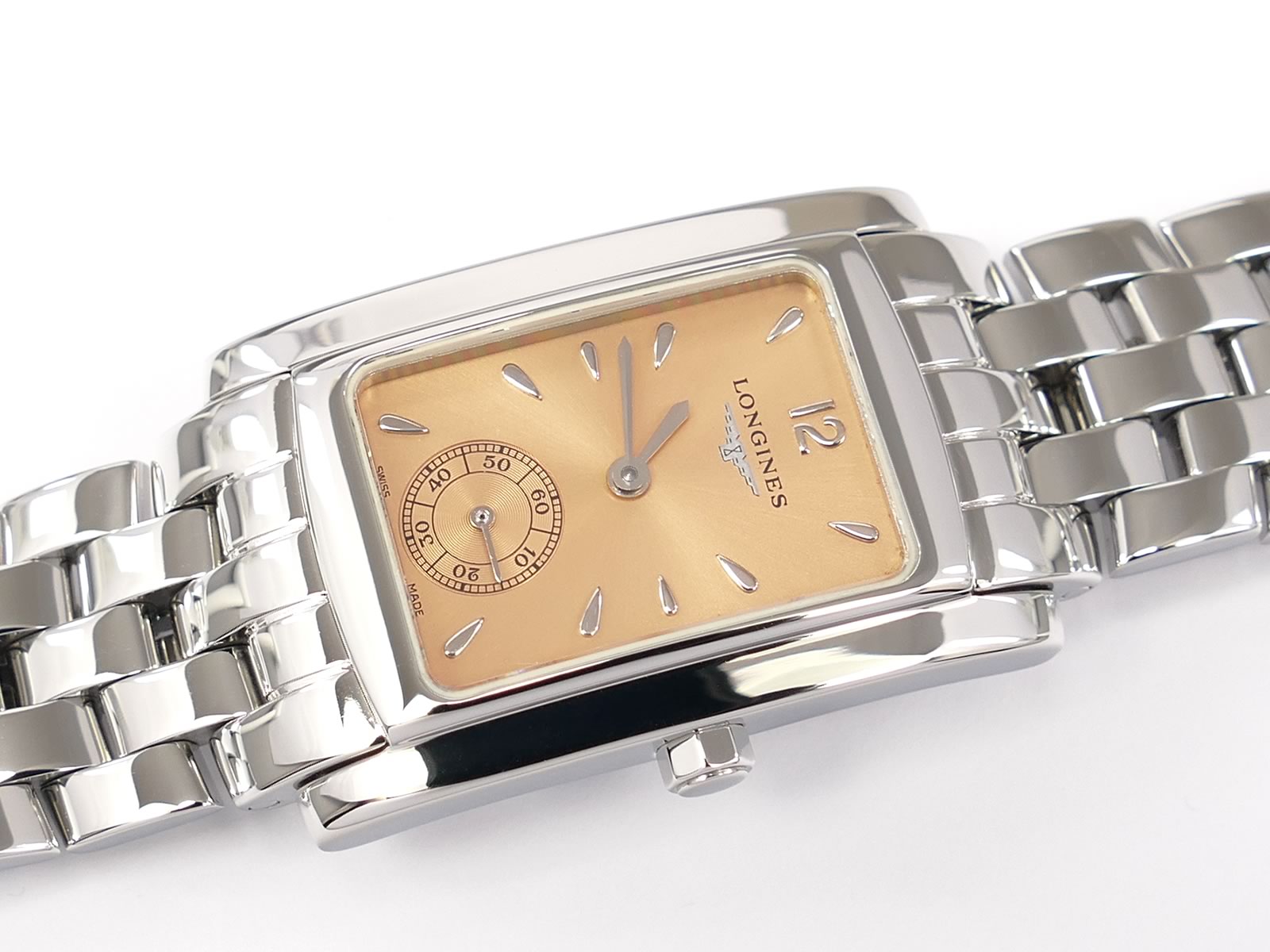 Longines DolceVita Copper with Seconds Sub Dial L5.502.4.96.6
