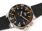 Oris Aquis Carlos Coste IV Limited Edition Black with orange accents 01 743 7709 7184 and date
