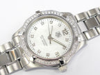 TAG Heuer Aquaracer date display diamond bezel WAF1313.BA0819