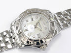 Breitling Galactic 32 Lady White Mother of Pearl & Diamonds with date A71356