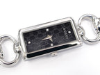 Gucci Tornabuoni 119 Black Sunburst Dial YA119506 with 4 Diamonds