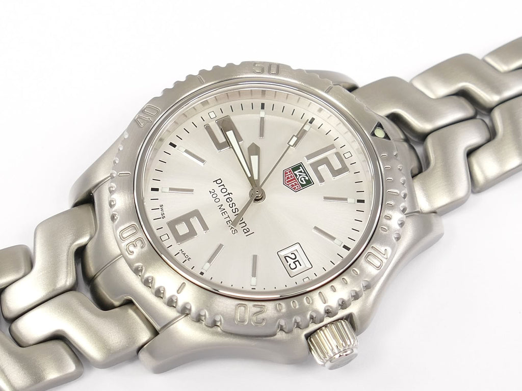 TAG Heuer Link Silver Dial Full Size WT1112.BA0550 with date