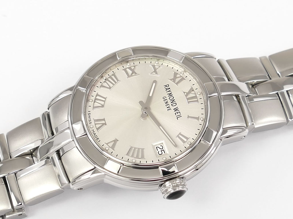 Raymond Weil Parsifal Silver Roman Numeral Dial 9541-ST-00658