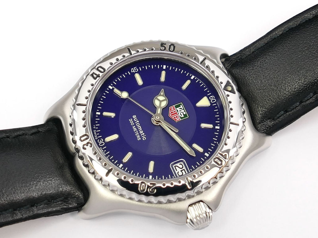 TAG Heuer SEL Automatic Blue WI2211 Sports Elegance Link with Date