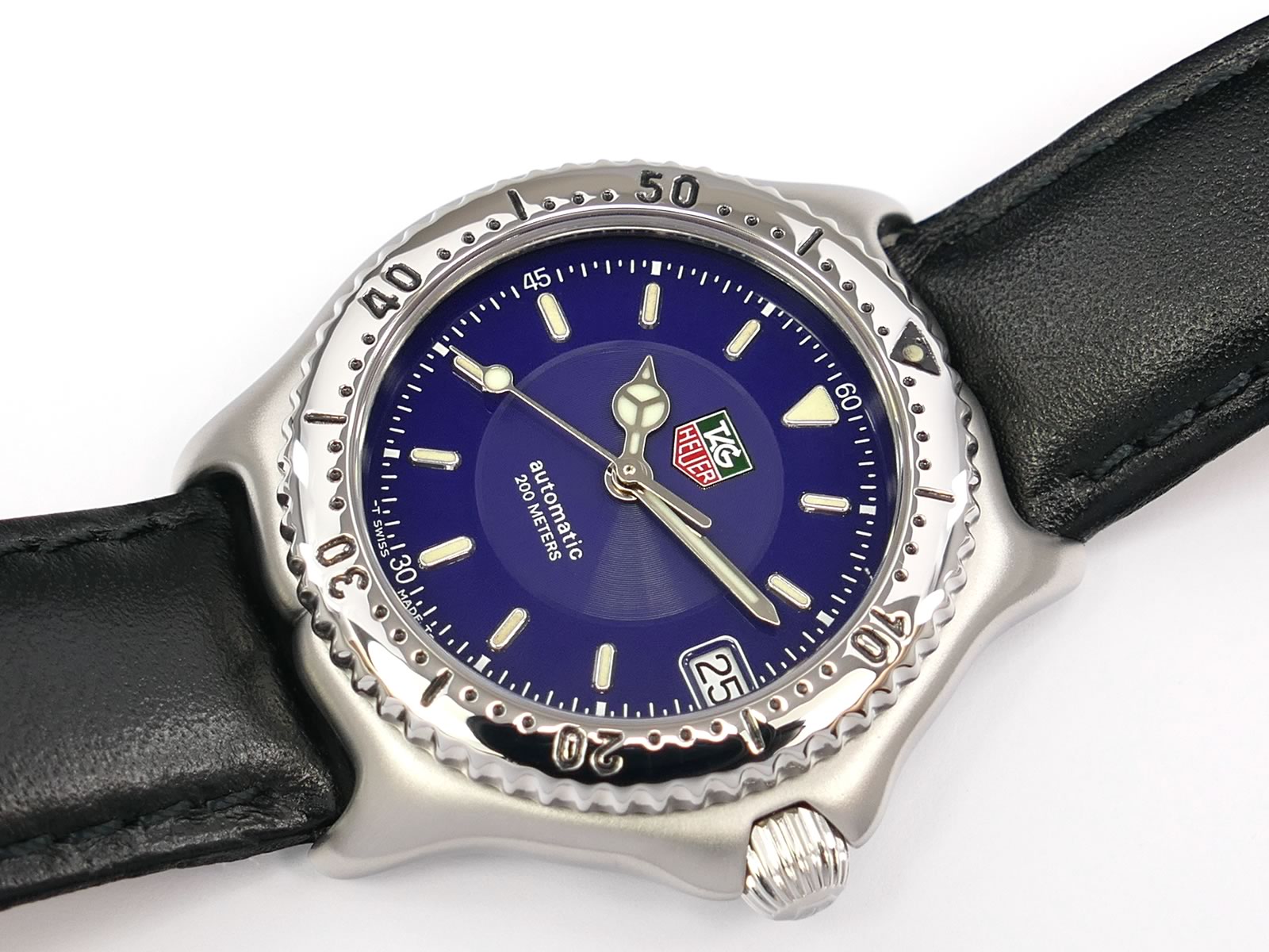 TAG Heuer SEL Automatic Blue WI2211 Sports Elegance Link with Date