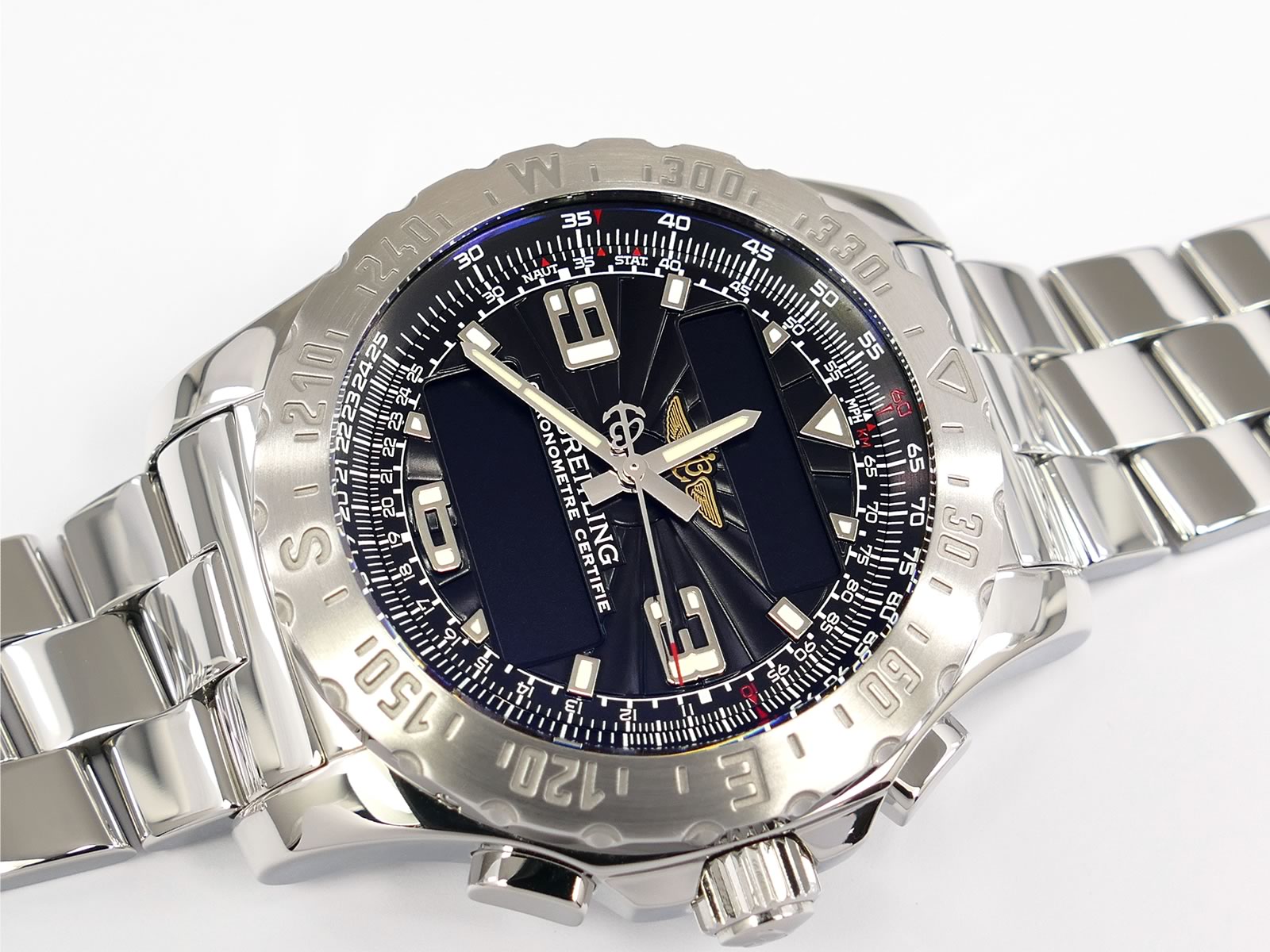Breitling Airwolf 44 Black Dial A7836323/B822