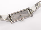 Gucci 1500L Grey Rectangular Dial on Stainless Steel Bangle Quartz