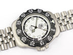 TAG Heuer Formula 1 White Dial WA1218 Mid size 35mm Retro F1