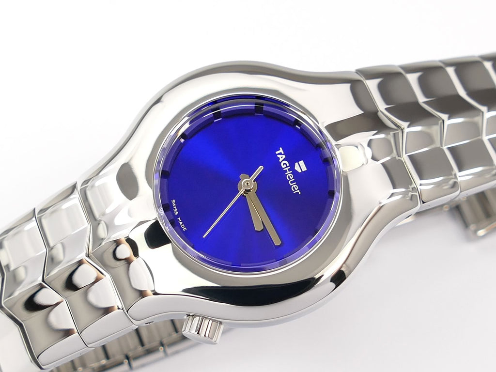 TAG Heuer Alter Ego Blue Sunburst Dial WP1313 discrete hour markers