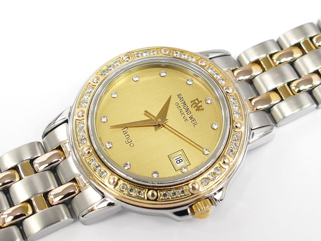 Raymond Weil Tango Champagne Dial 5360 Quartz date