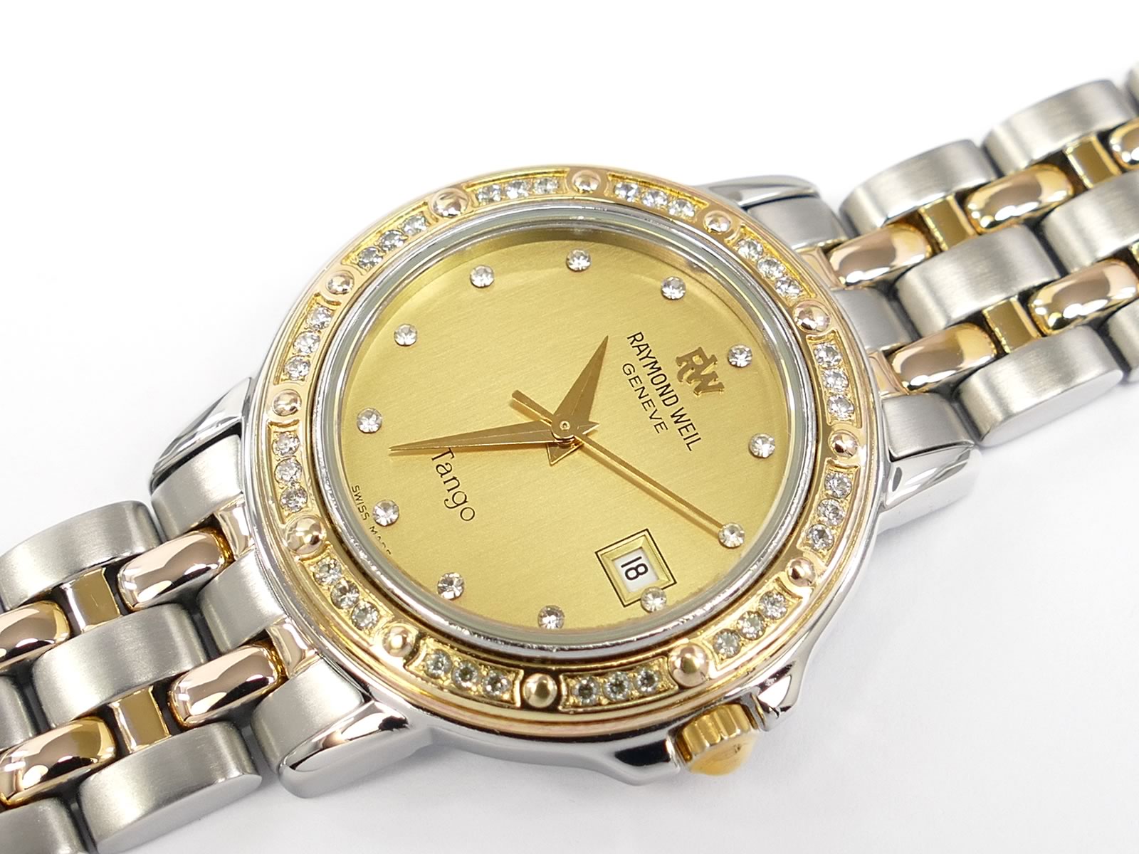 Raymond Weil Tango Champagne Dial 5360 Quartz date