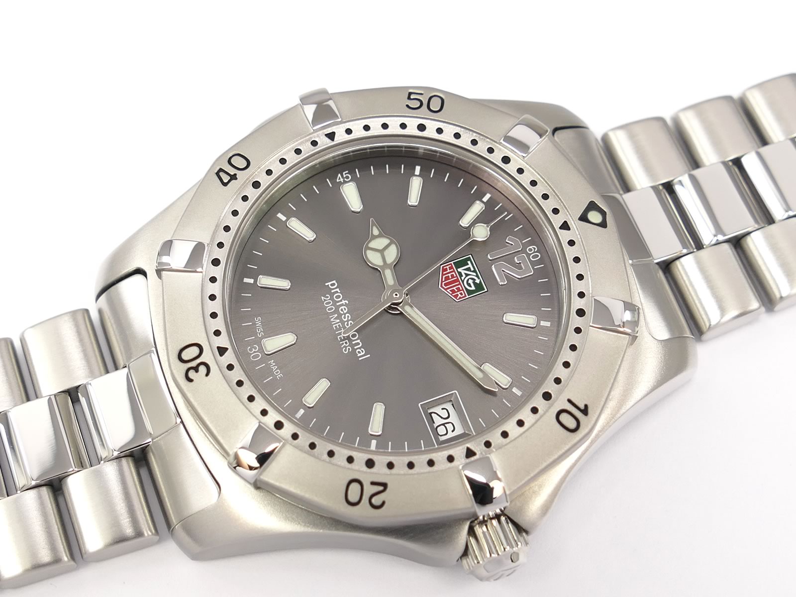 TAG Heuer 2000 Classic Grey Dial Quartz WK1115-1