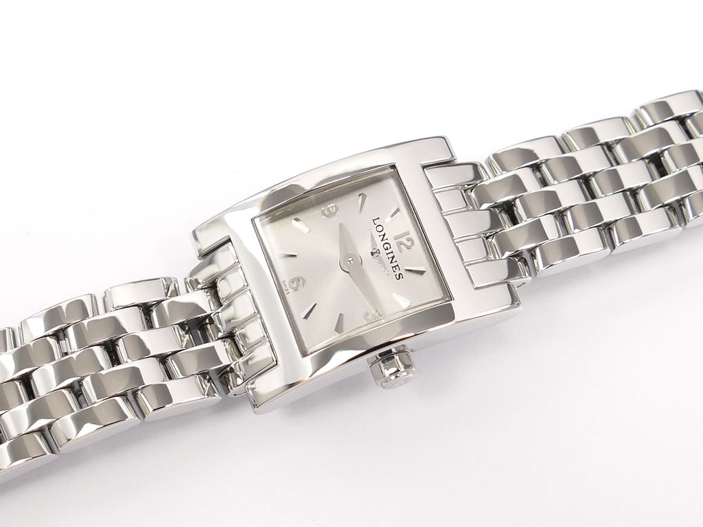 Longines DolceVita Grey Square Dial Quartz L5.161.4.76.6