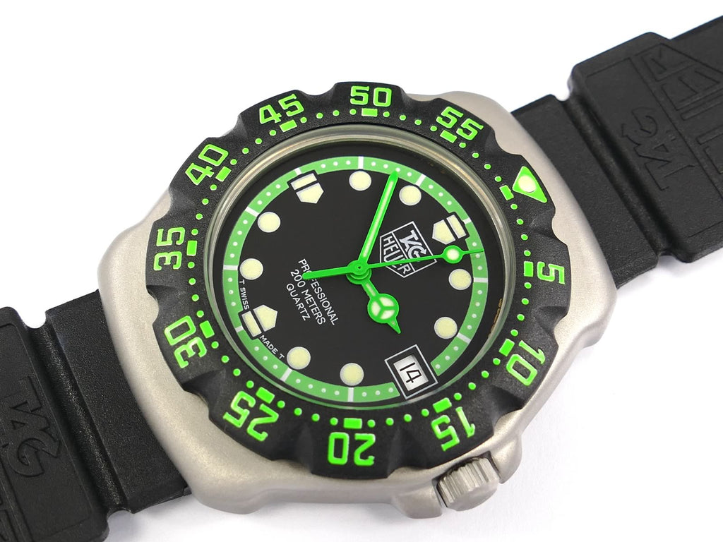 TAG Heuer Formula 1 Black Dial 375.513 (WA1215) Mid size F1