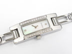 Gucci 3900L iridescent rectangular Mother of Pearl Dial