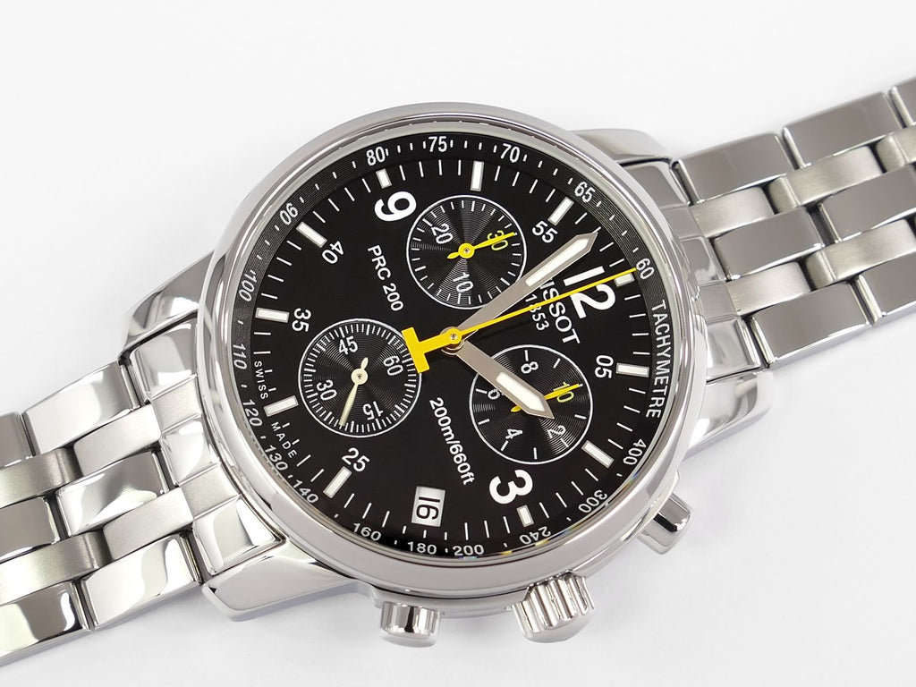 Tissot T-Sport PRC200 Black Chronograph T461 with date