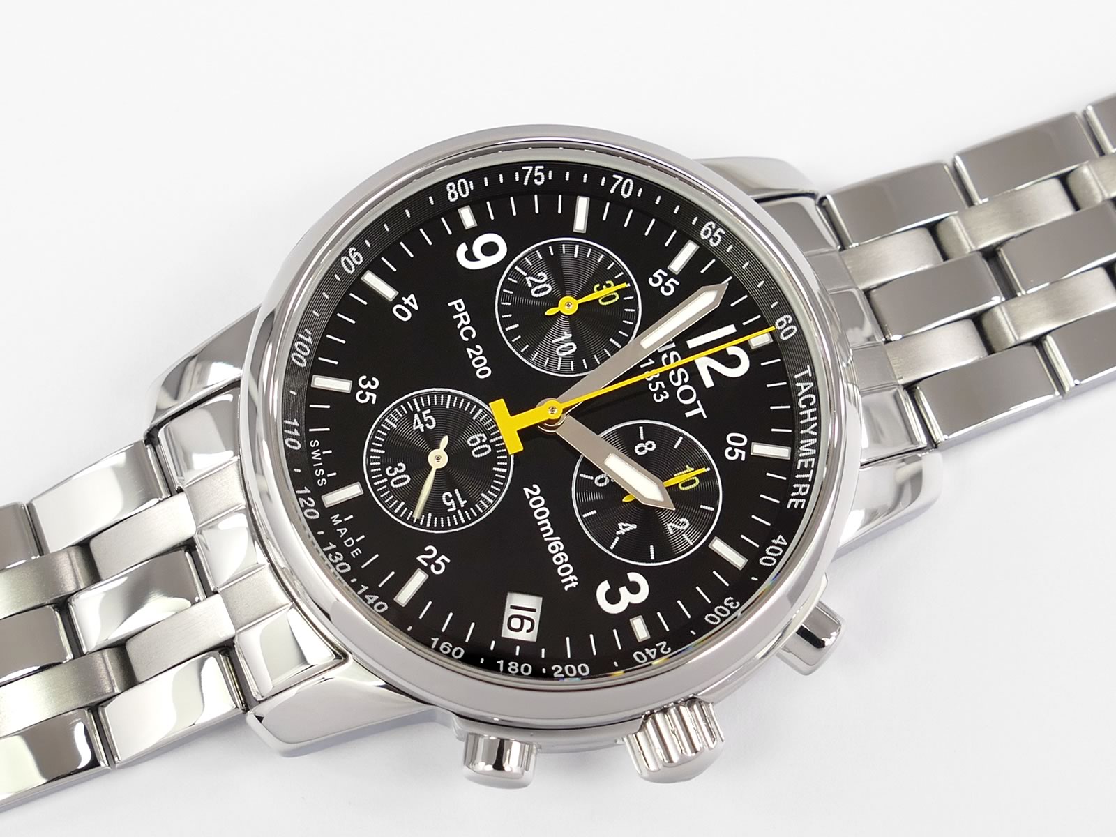 Tissot T-Sport PRC200 Black Chronograph T461 with date
