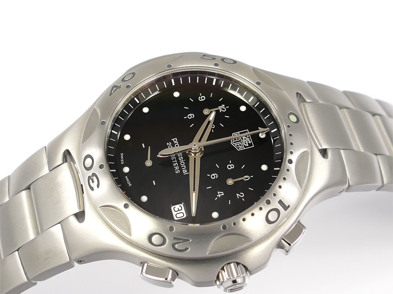 TAG Heuer Kirium Chronograph Black Dial CL1110.BA0700 Date